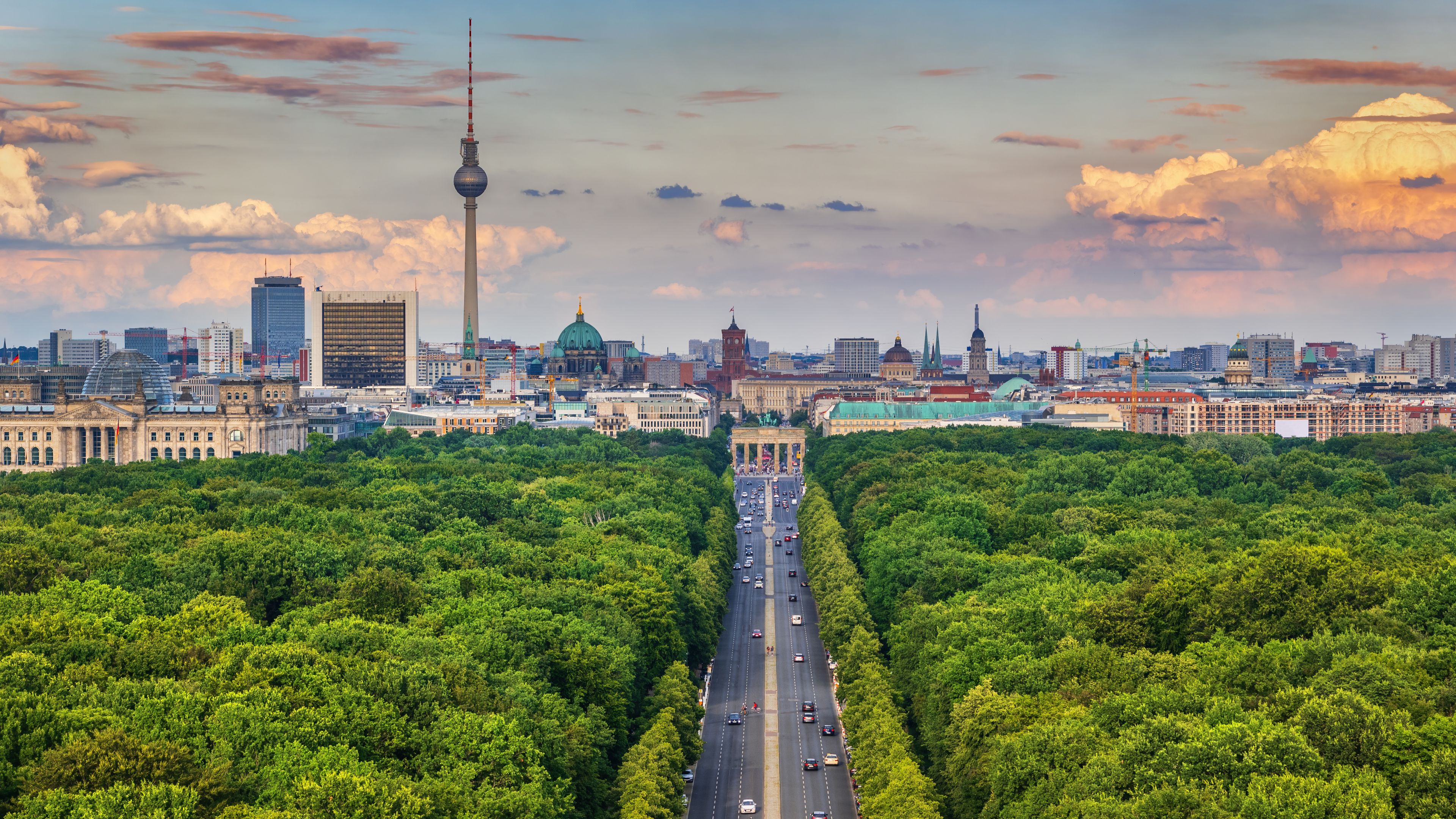 Berlin Skyline mit Fernsehturm