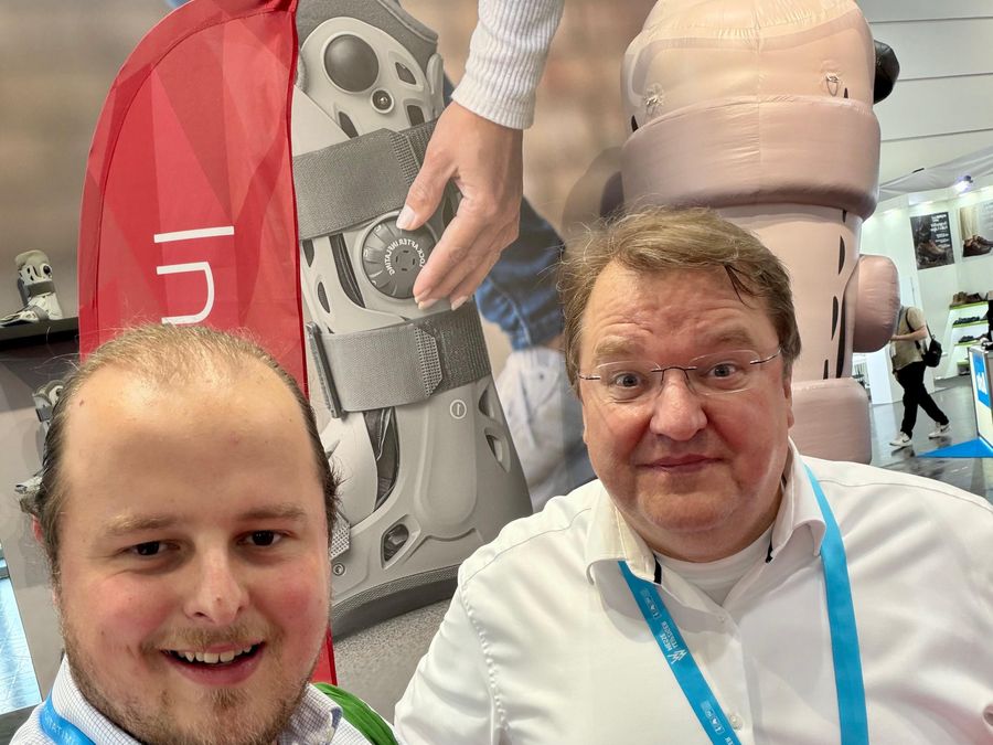 Konstantin Rudolph und Tim Häußermann auf der OT World
